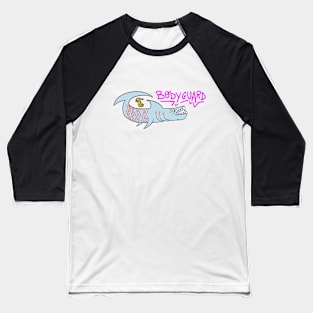 Bodyguard shark drawing Baseball T-Shirt